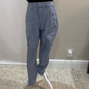White House Black Market Blue Straight Leg Pants